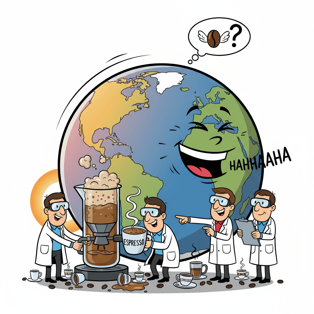 Учёные заявляют: Земля смеётся по утрам — доказательство или эффект воскресного эспрессо?