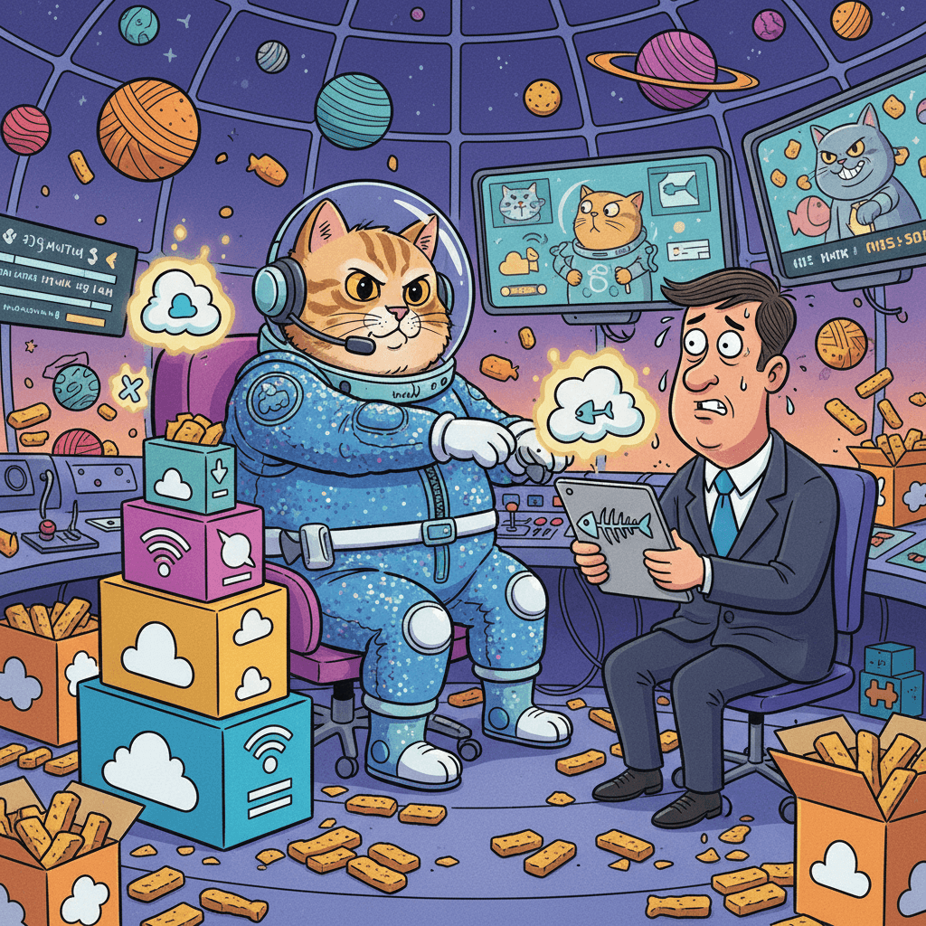 СРОЧНО: ведущий шоу «Котопланета» потребовал гонорар в рыбных палочках и облачных подписках