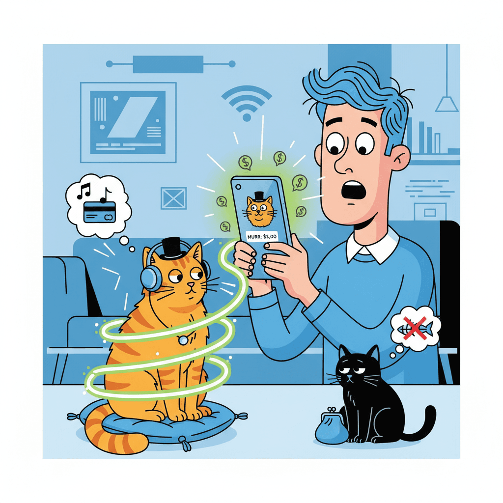 Шок: новый смартфон научился дрессировать котов и теперь берет плату за мурлыканье