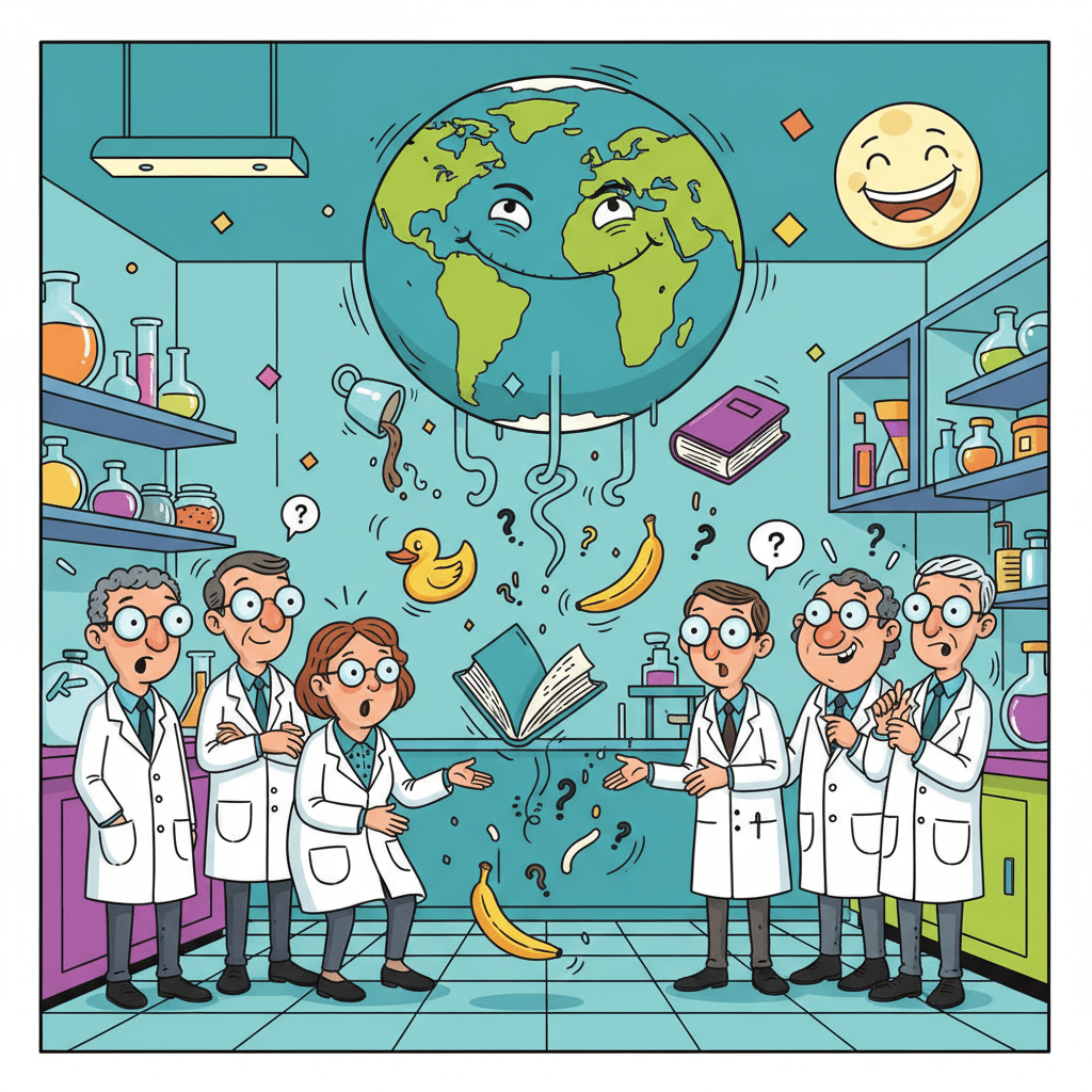 Шок: учёные заявили, что гравитация начала шутить — предметы падают с сарказмом