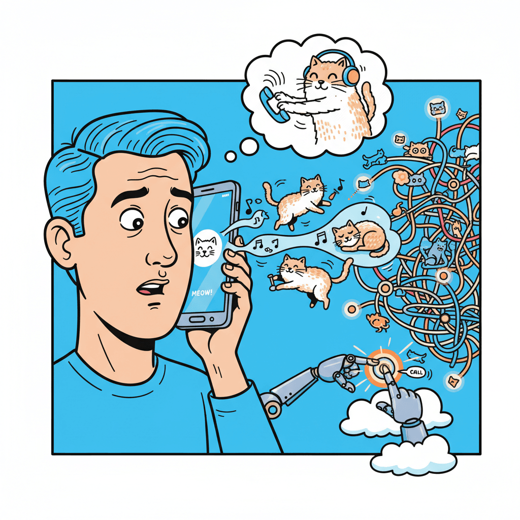 Новая смартфонная функция превращает звонки в звуки котиков – технологии будущего уже здесь!