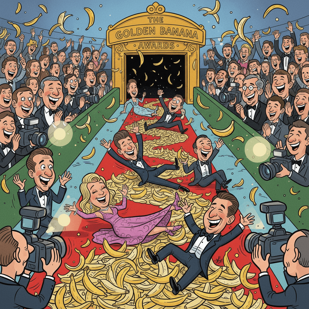 Шок! Знаменитости массово заменяют красную дорожку на банановые шкуры — почему все аплодируют?