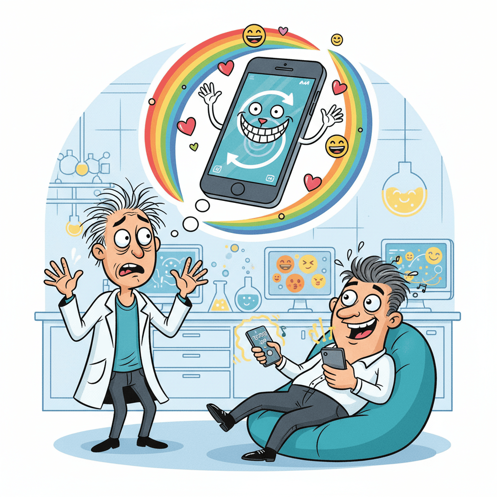 Учёные создали смартфон, который умеет сам себя перезагружать ради настроения пользователя!